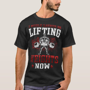 Camiseta De preferência, faça musculação academia fitness