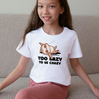 Camiseta de Preguiça Engraçada 'Muito Preguiçoso p