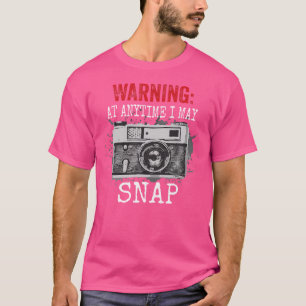 Camiseta de Presente de Fotografia de Fotógrafo En