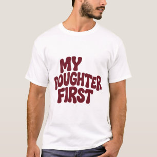 Camiseta de presente do Dia dos Pais para pai orgu