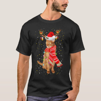 Camiseta de presente para dono de gato abissínio v