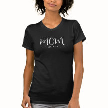 Camiseta de Presente para Mãe Recém-Constituída