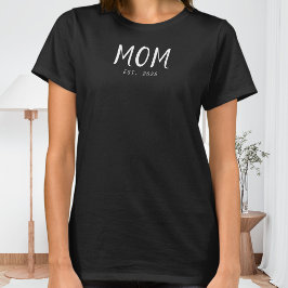 Camiseta de Presente para Mãe Recém-Constituída