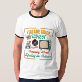 Camiseta de presente retrô vintage - Presente de a