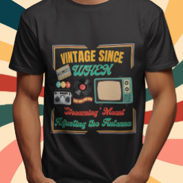 Camiseta de presente retrô vintage - Presente de a