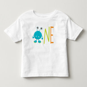 Camiseta de primeiro aniversário do Pequeno Monstr