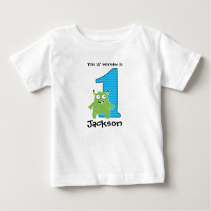 Camiseta de primeiro aniversário Little Monster