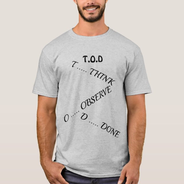 Camiseta de Produtividade Motivacional (Frente)