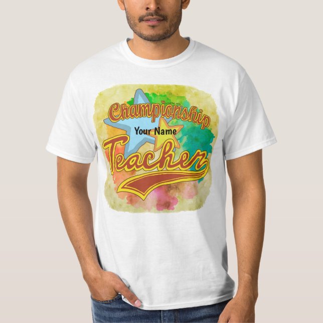 Camiseta de Professor Campeão (Frente)