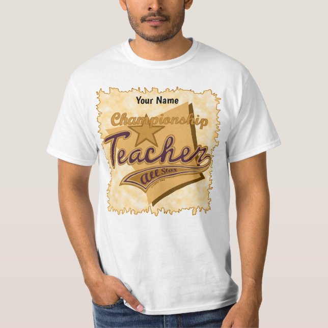 Camiseta de Professor Campeão (Frente)