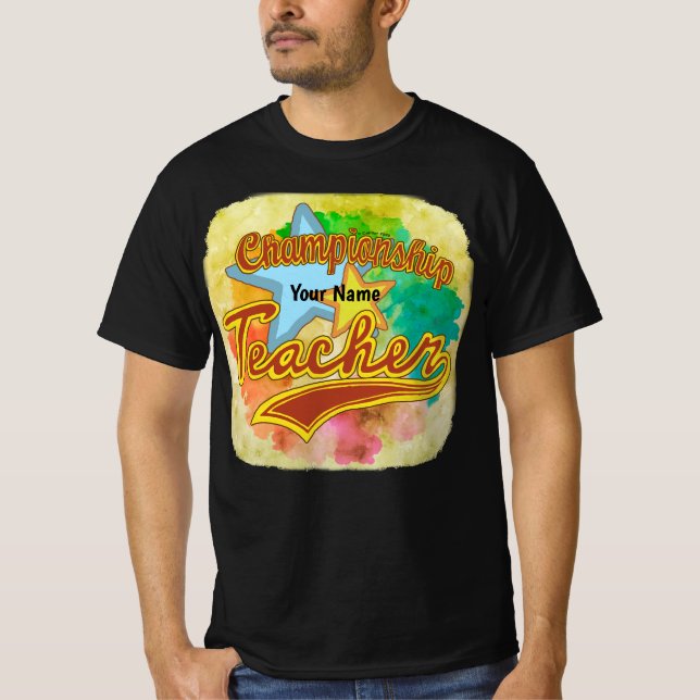 Camiseta de Professor Campeão (Frente)