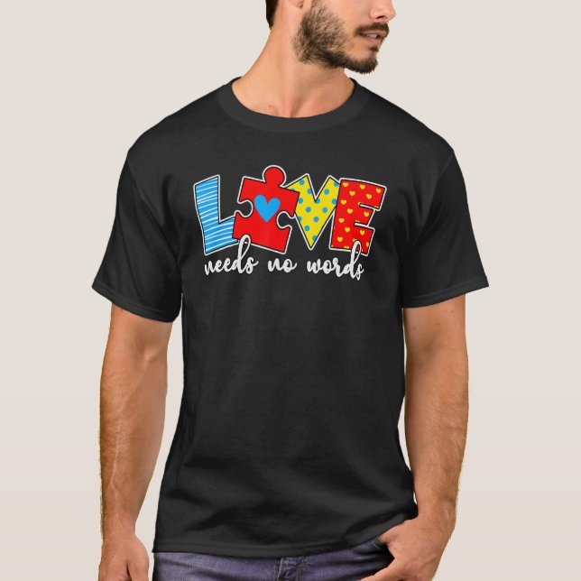 Camiseta de Professor de Conscientização do Autism (Frente)