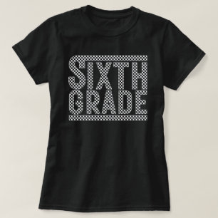 Camiseta de Professor do 6º Ano, Camiseta do Sexto