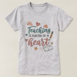 Camiseta de Professor - Ensinar é um Trabalho do C