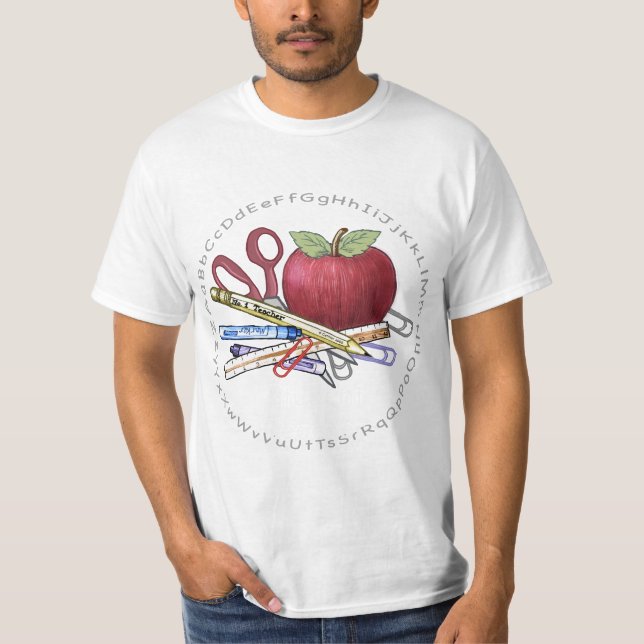 Camiseta de professor estudante (Frente)