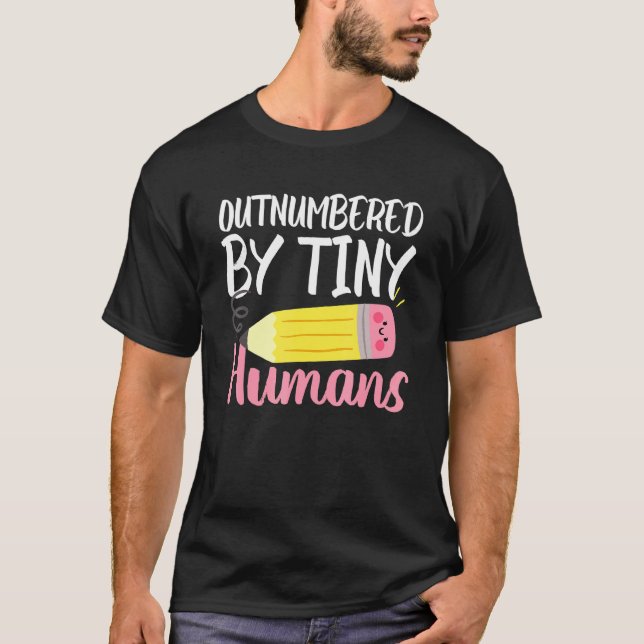 Camiseta De Professora De Creche Trabalhador De Cr (Frente)