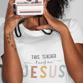 Camiseta de profissões de fé Jesus personalizada
