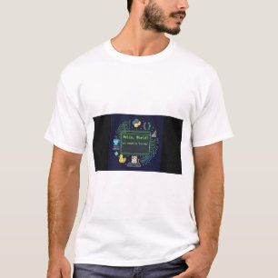 Camiseta de Programador Olá Mundo   Vida de Codifi