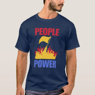 Camiseta de Protesto Contra a Corrupção de Impeach