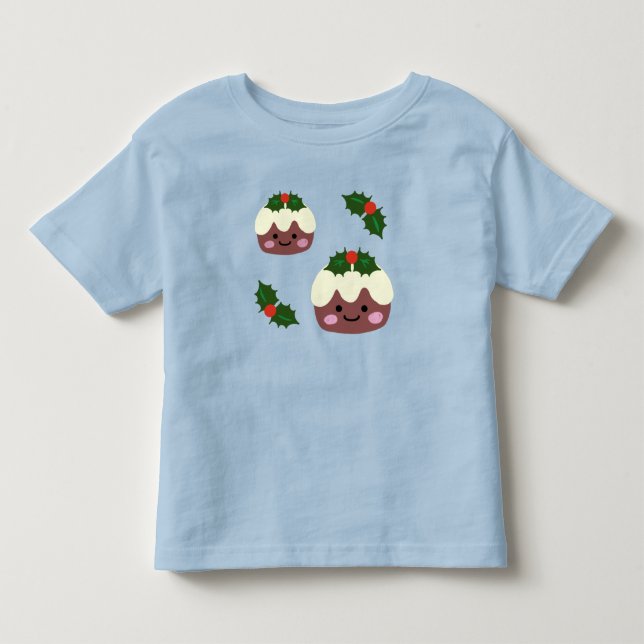 Camiseta de Pudim de Natal (Frente)