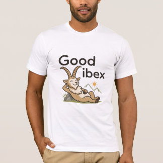 Camiseta de Punho de Íbex Engraçado Vibex Bom | Ca