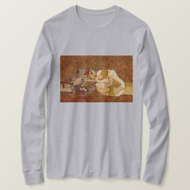 Camiseta de Punho Fechado (Frente do Design)