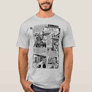 Camiseta de Quadrinhos de TERROR dos Anos 1970