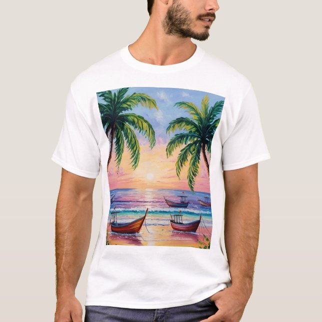 Camiseta de qualidade para o verão (Frente)