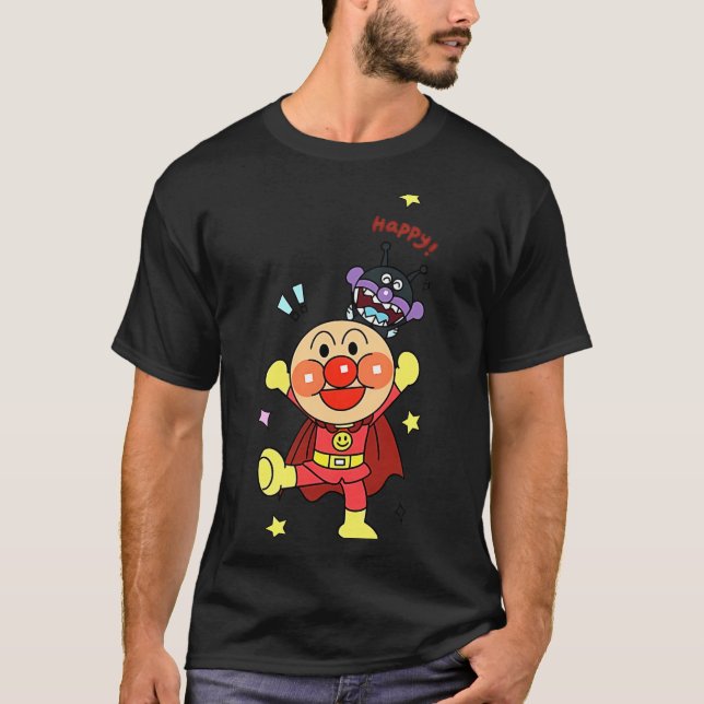Camiseta De qualquer forma Anpanman Novo  (Frente)