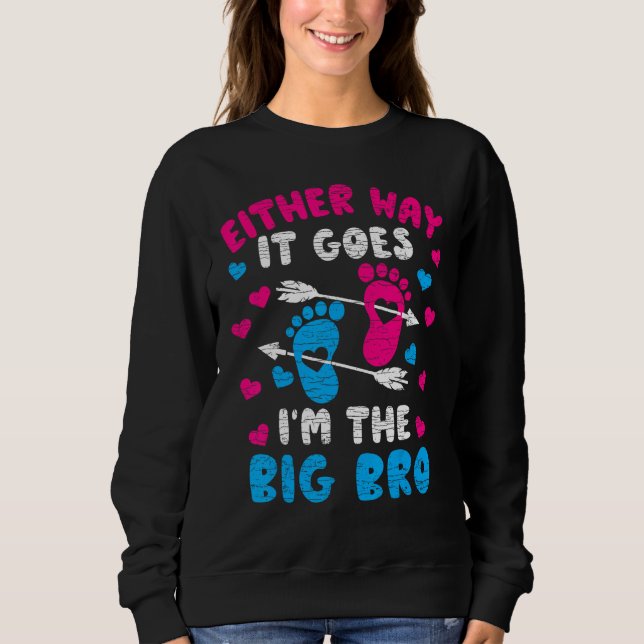 Camiseta De Qualquer Forma Que Vá Eu Sou O Irmão Mais Velho (Frente)