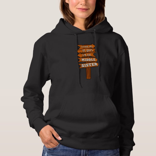 Camiseta De Qualquer Forma, Sou A Gravidez Da Irmã Média (Frente)