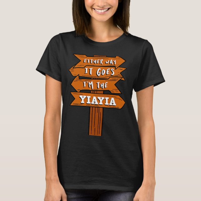 Camiseta De qualquer forma, sou o Anunciante da Gravidez Yi (Frente)