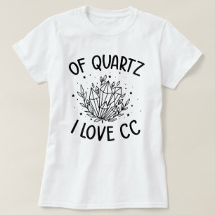 Camiseta De Quartz Eu Adoro Conversações Clássicas CC