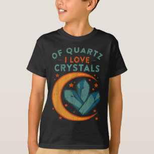 Camiseta De Quartzo Eu Amo Cristais Humor Nova Era Divertid