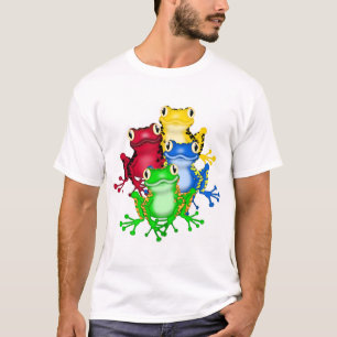 Camiseta de quatro Sapos