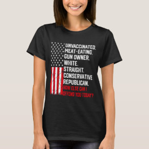 Camiseta De Que Outra Forma Posso Ofendê-lo Hoje Citação Di