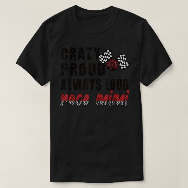 Camiseta de Raça Mimi sempre orgulhosa (Frente do Design)