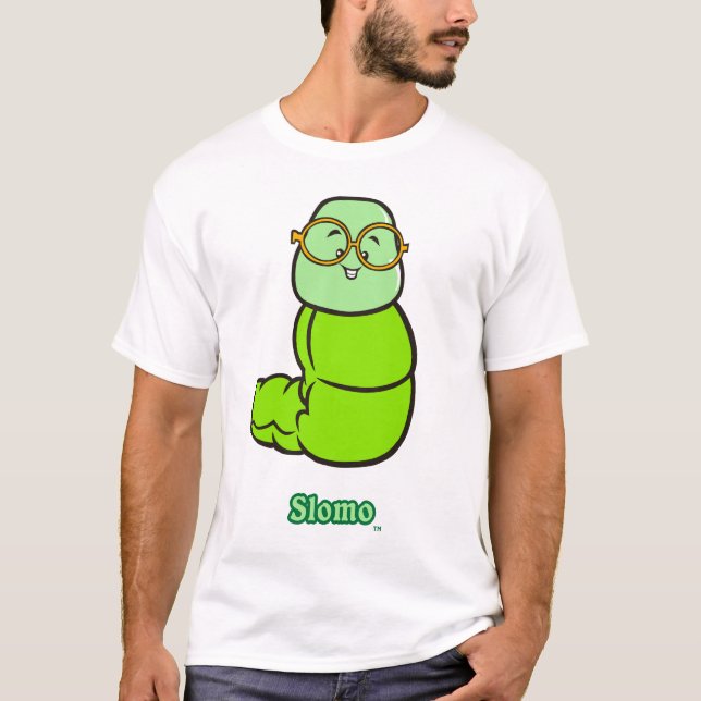Camiseta De Raglan básico da Capa de Slomo 3/4 (Frente)