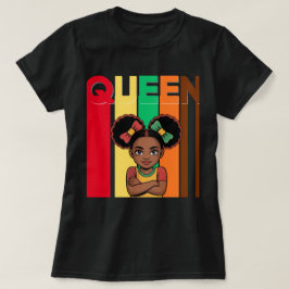 Camiseta de Rainha Africana