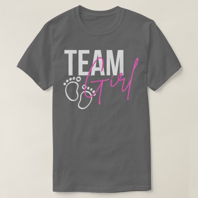Camiseta de Rapariga do Gênero Reveal Team (Frente do Design)
