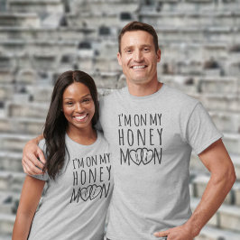 Camiseta de Recém-Casados em Lua de Mel