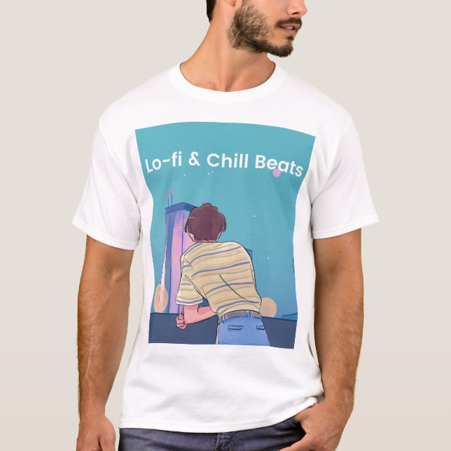 Camiseta ✨ de refrigerador de música 🌌 (Frente)