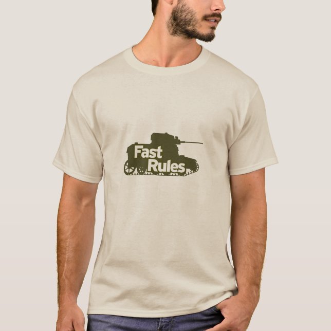 Camiseta de Regras Rápidas (Frente)