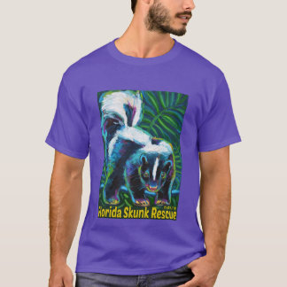 Camiseta de resgate da Florida Skunk