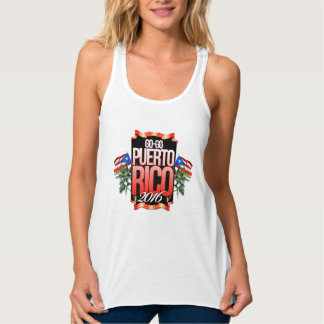 Camiseta de ressalto das mulheres Go-GoPuerto Rico