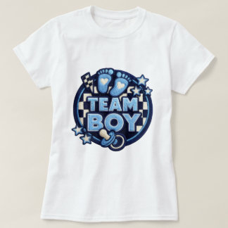 Camiseta de Revelação de Gênero do Time Menino Fof
