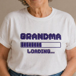 Camiseta de Revelação de Gravidez da Vovó Carregan
