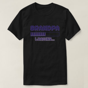 Camiseta de Revelação de Gravidez do Vovô Carregan