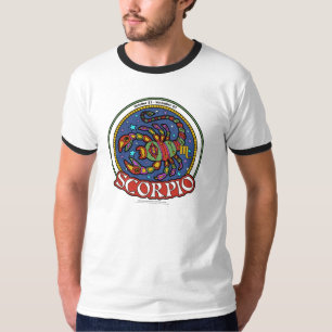 Camiseta de Ringer Básica de Homens do NP Scorpio
