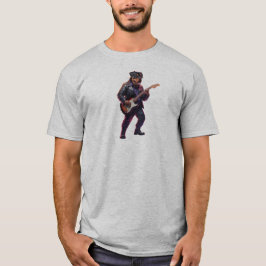 Camiseta de Rockstar Engraçada de Rottweiler